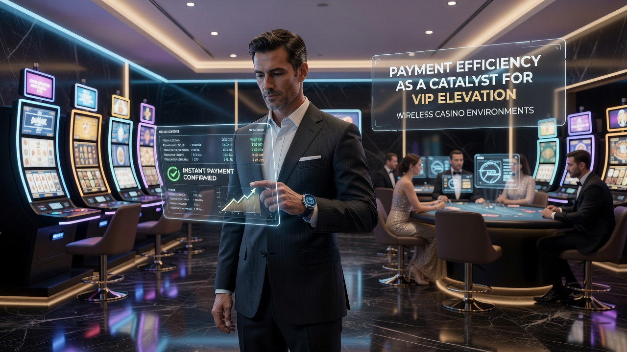 Dashboard view of wireless casino loyalty program displaying transaction history and VIP tier milestones