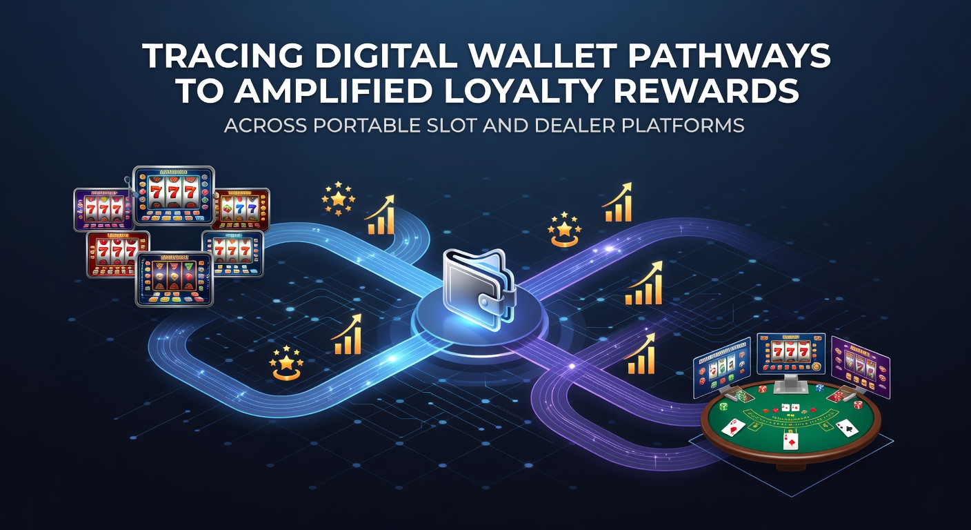 Digital wallet integration with mobile slot and live dealer platforms showing loyalty reward pathways